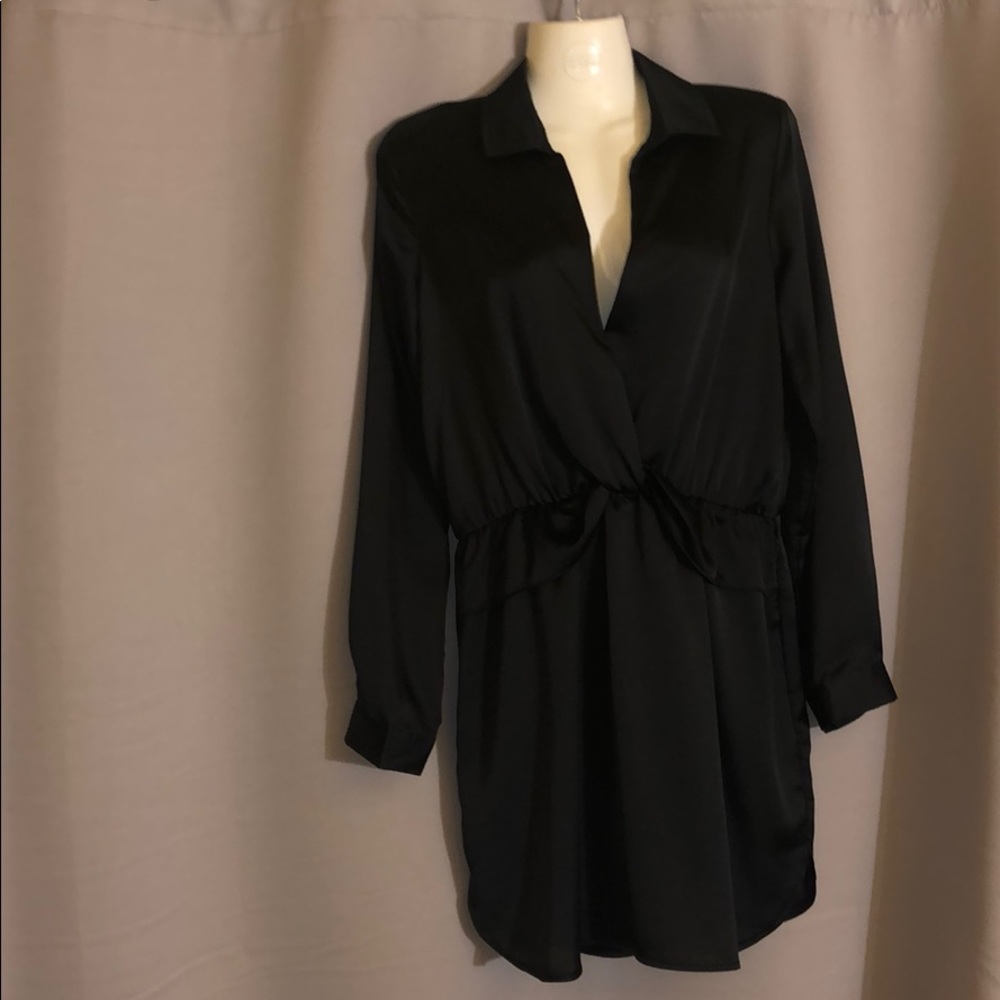 Pretty little thing stretch waist shirt dress